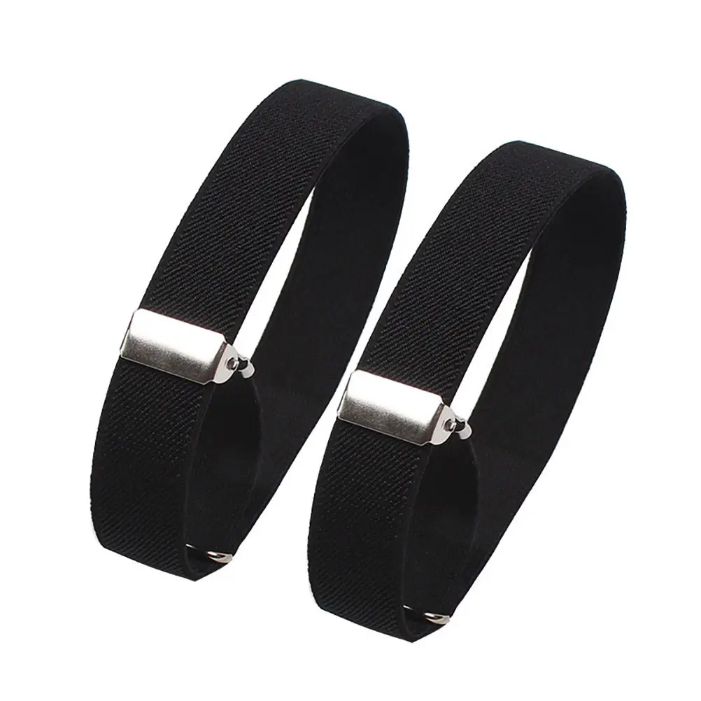 2Pairs Elastic Arm Strap Adjustable Armband for Shirts Sleeve Garters Skirt Armband Comfort Fit Wrist Lower Arm Secure Wrap