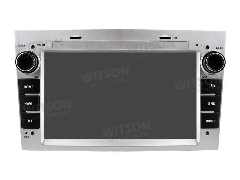 Car Radio Player ,No DVD loader,For Opel Zafira Meriva Vivaro Astra Antara Vectra Corsa  2004-2011 SIlver Color frame