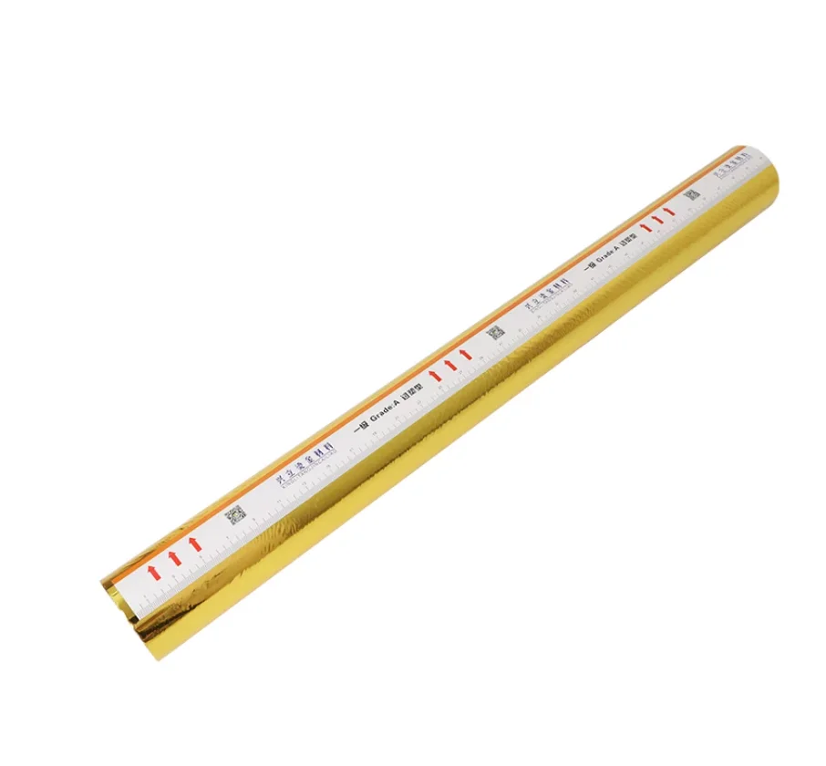 Hot Foil Rolls Silver Or Gold Color 2 Rolls 64cmx120 Meters/roll