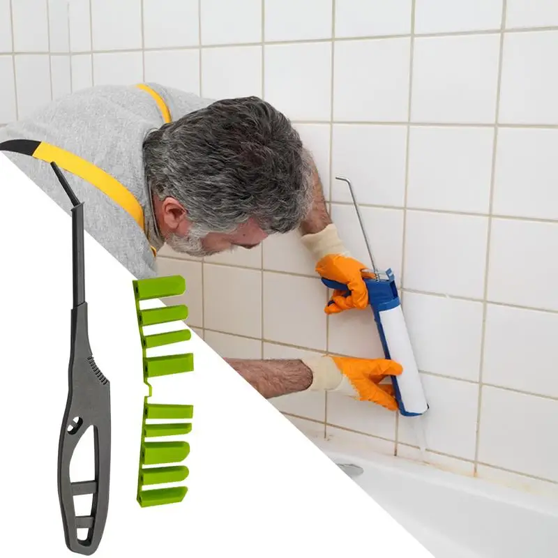 Caulking Grout Removal Tool Caulking Tool Kit ABS Kit Seam Repair Tool Kit Multiuse Grout Removal Tool For Tight Areas Bathroom