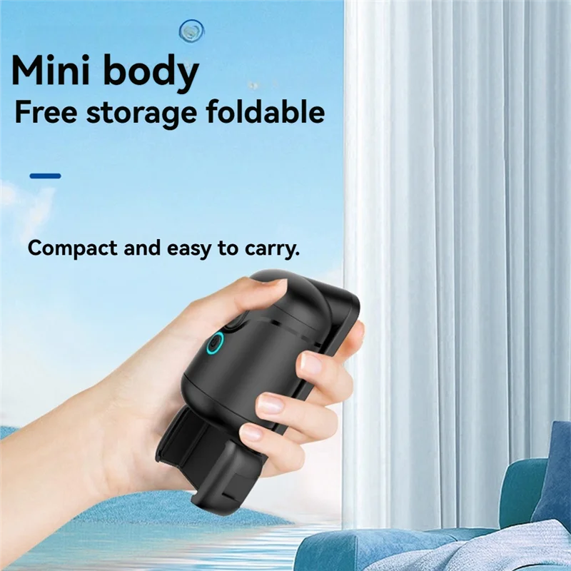 Smart AI Gimbal Auto Face Tracking Tripod For Video Recording Vlog 360 Rotation Follow Focus Vlog With Light