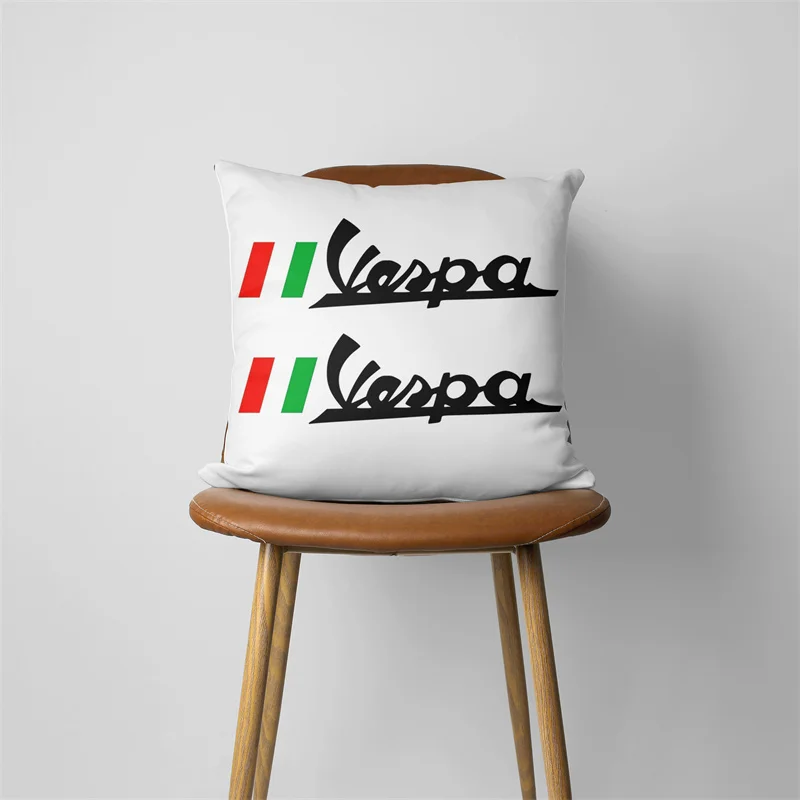 Vespa Pillow Case Home Decorative Gift Sofa Car Super soft Cushions 45x45cm Square Pillowcase Chair Pillow Cove 368