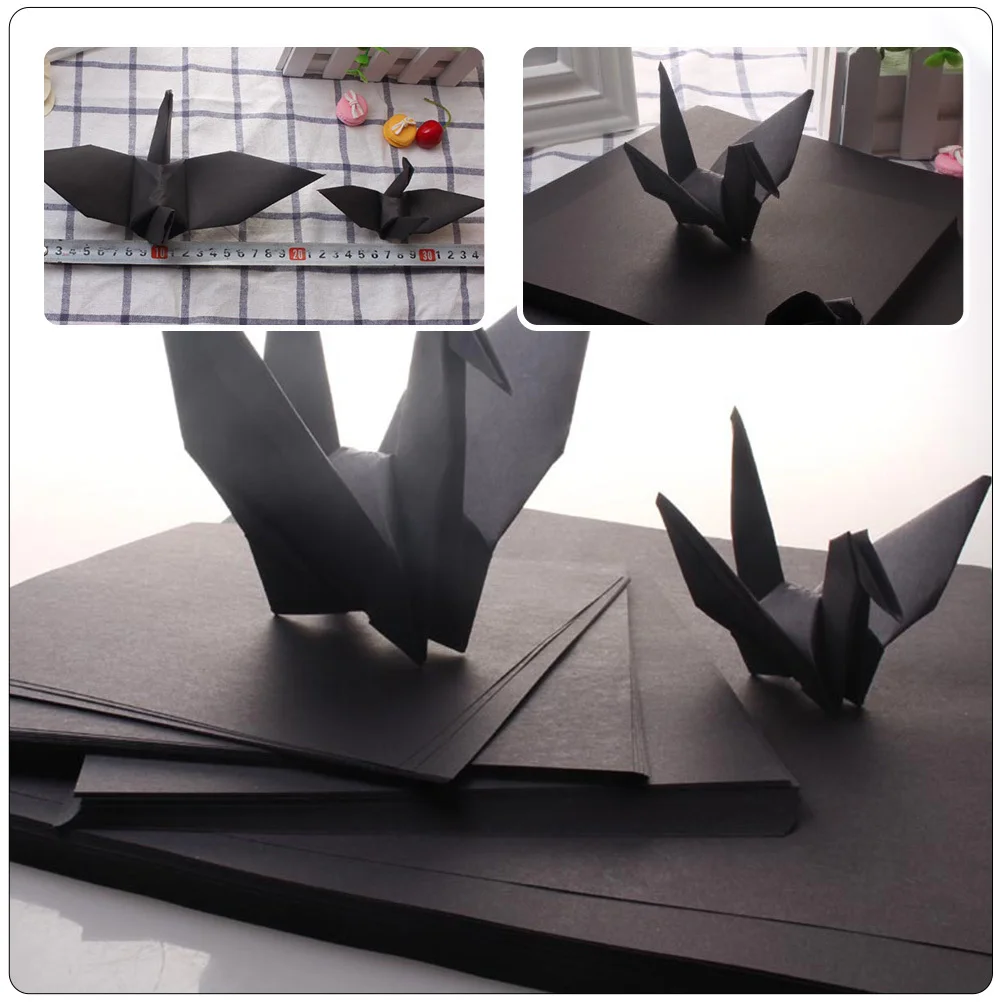 กระดาษโอริกามิที่สวยงาม 200 แผ่นกระดาษพับสี่เหลี่ยมเหมาะสำหรับของขวัญปฏิสัมพันธ์ระหว่างพ่อแม่ครอบครัวเพื่อน