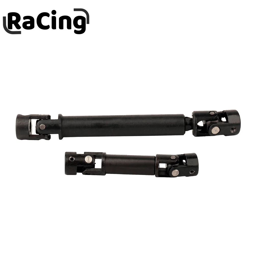 2pcs 1:24 Axial Metal Steel Drive Shaft Center Drive Shaft for 1/24 SCX24 90081 AXI00004 B17 Crawler RC Car Replacement Parts