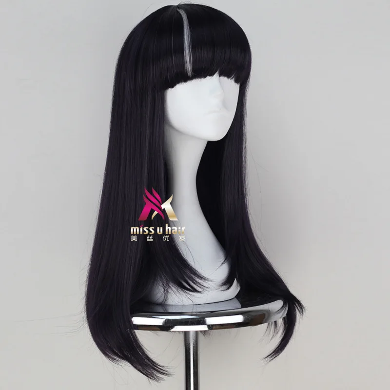 anime Movie Death Parade Death Billiards Chiyuki Cosplay Costume Wig party Hair Refractory Fiber wig +wig cap