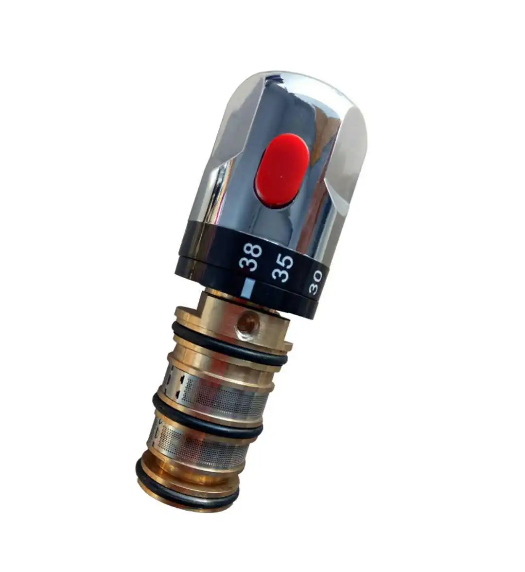 

Сердечник термостатического клапана Интеллектуальный термостатический смеситель Солнечный термостатический клапан Контроль горячей и холодной температуры Маховик