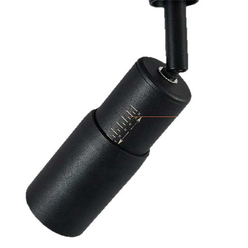 

HLZS-Spotlight With Zoom Function 7W Ceiling Mounted Spotlight Adjustable 10°-60° Narrow Angle 3000K Light