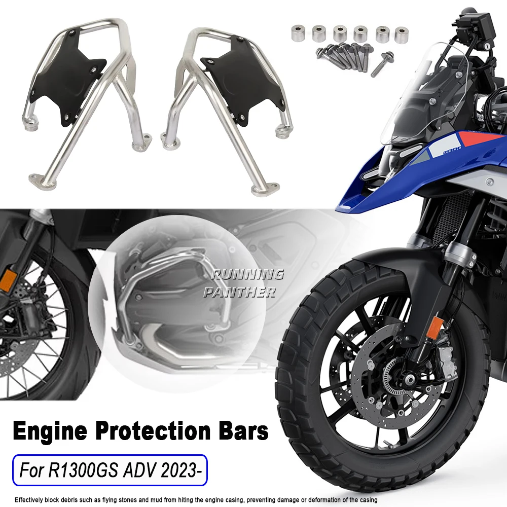 

For BMW R1300GS R 1300 GS Adventure Motorcycle Left and Right Engine Protection Bars Cover Cylinder Head Guards Protector