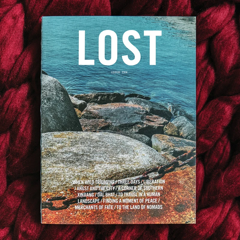 LOST Magazine 2024 Ausgabe 01 Nr. 10 Zweisprachiges Original Journal Life Magazine, Travel Story Lost Magazine