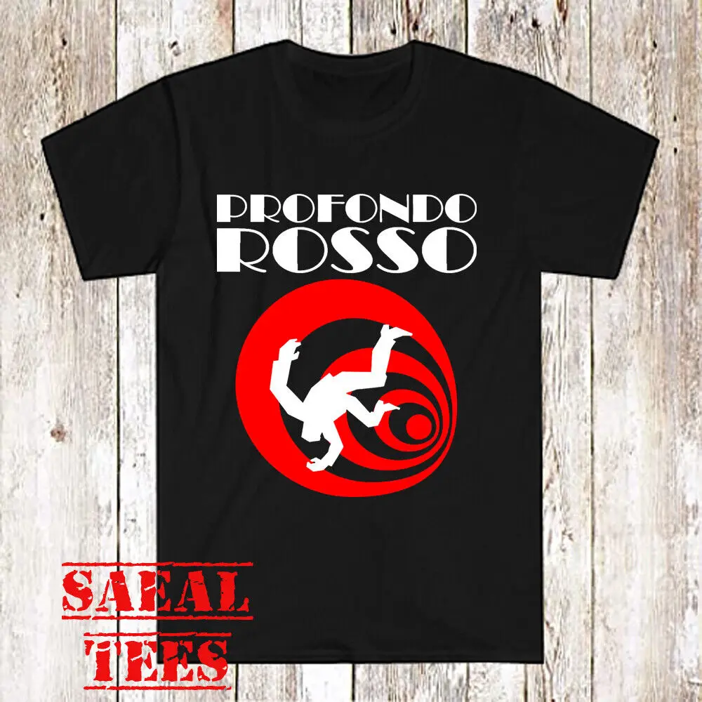 PROFONDO ROSSO Men's Black T Shirt Size S 5XL