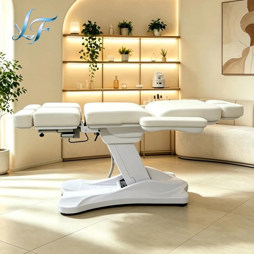Professional Eyelash Bed Medical Cosmetic Table Electric Massage Bed For Facial Beauty Salon Practical Salon Furniture