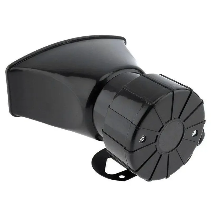 AMEXIAOXU  Mic PA System Emergency Amplifier Hooter 12V Air Horn Megaphone Tone Speakers Loud