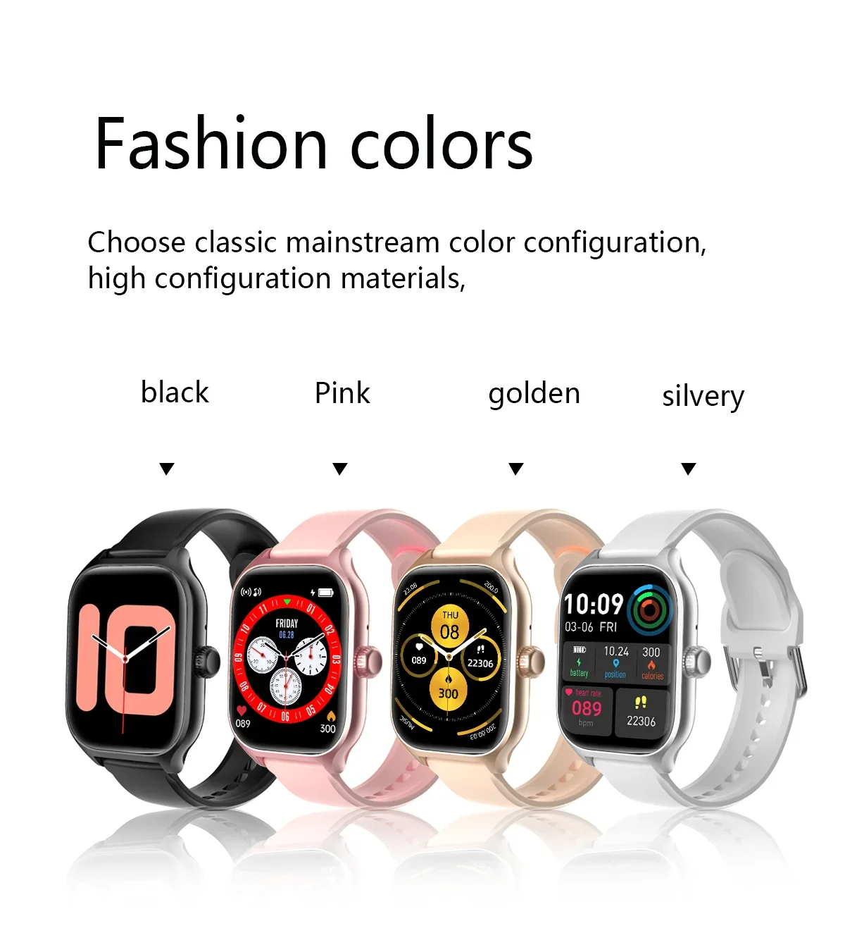 Smartwatch with 2.01-Inch Color Screen, Bluetooth Calling and Fitness Tracking description 13
