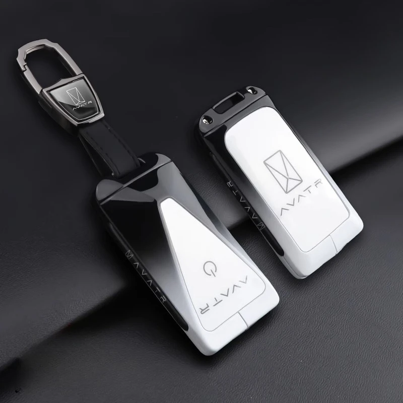 Special metal car key box cover For Avatr 06 07/12/11 High end personalized protective case key chain