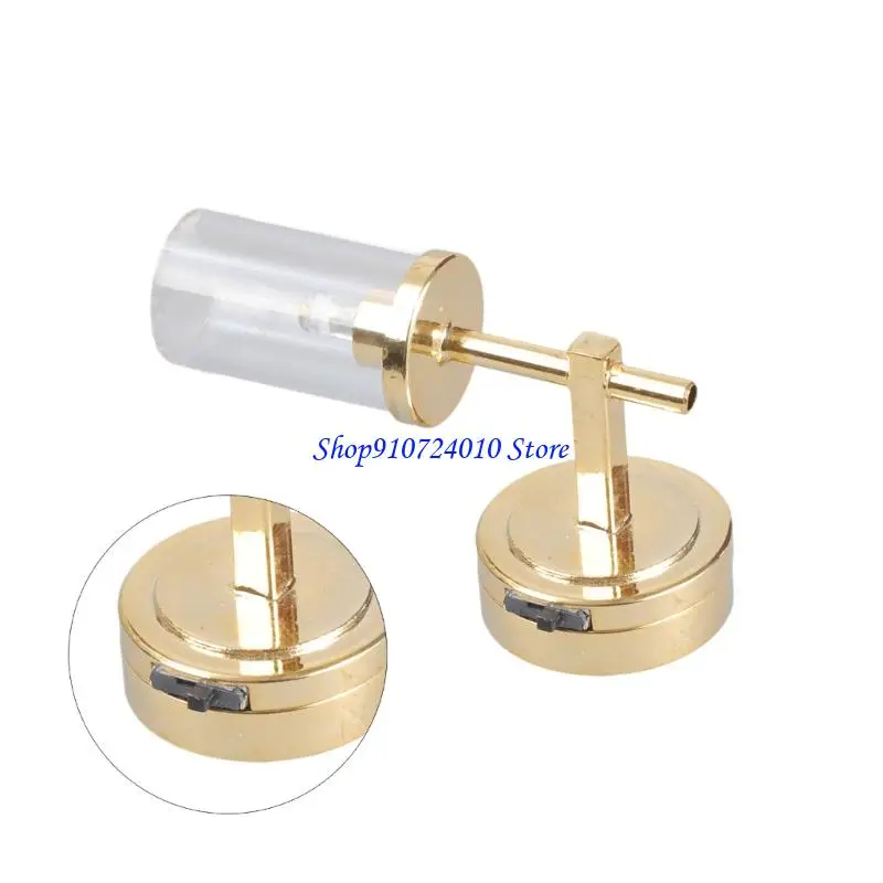 

77HD прозрачный стеклянный оттенок кукол настенные лампы 1/12 шкала