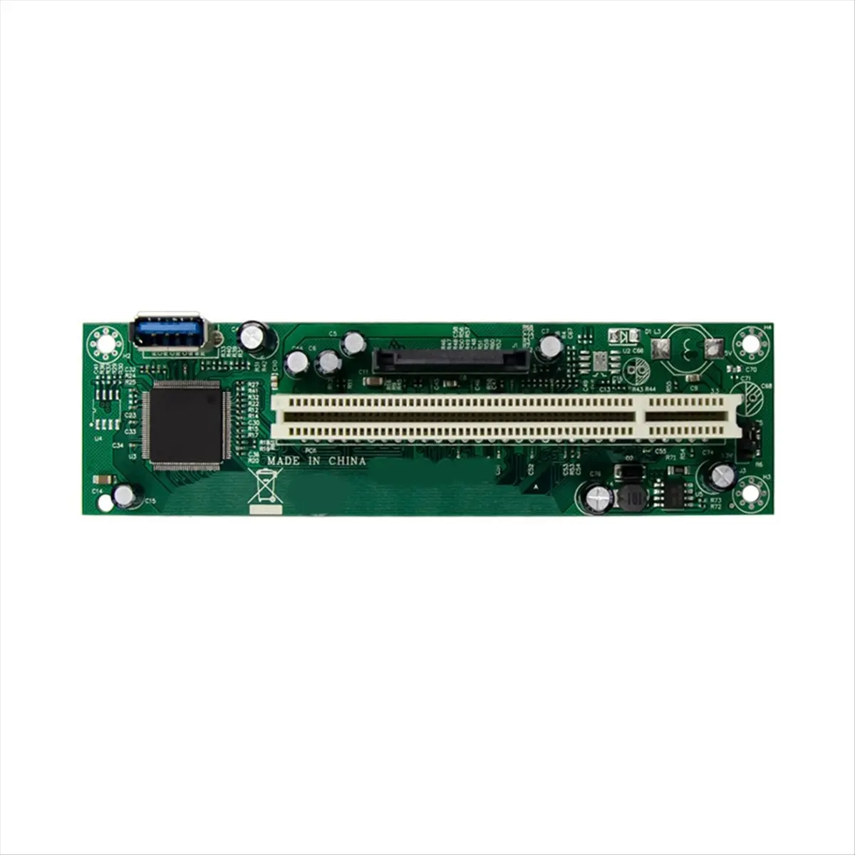 

Стабильный адаптер ST45 PCIe X1 к PCI Карта расширения Настольный преобразователь PCIe в PCI с портами USB 3.0 Высокоскоростная интерфейсная карта