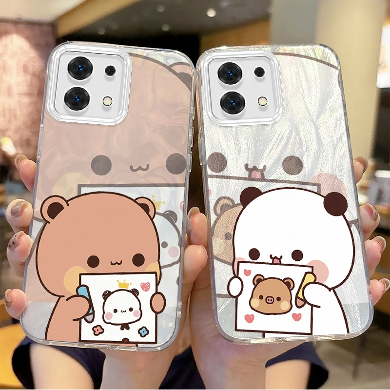 

Cartoon BuBu DuDu Couple Phone Case For Redmi Note13 12 11 10 9 ProPlus 14C 13C 12C 10C 9C A3 A2 A1 Hard Shockproof Matte Cover