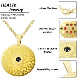 Titanium Pendant Health Elements