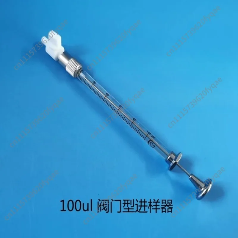 Valve Type Gas Tight Syringe 0.1-500ml, High Precision Sampler, Micro Corrosion Resistant Gas Sampling Tool