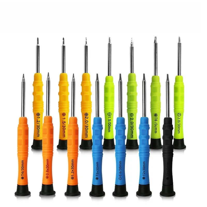 1/3-teiliges Präzisions-Sechskantschraubendreher-Set mit Phillips-, Flachkopf-, Torx- und Y-Typen für Handy-, Computer-, Brillen- und Elektronik-Reparatur-Werkzeugset