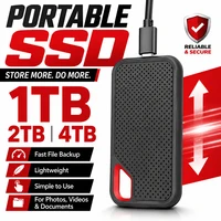 1TB External Hard Drive 2TB Portable SSD High Speed Hard Disk USB-C Original Storage Device for Laptop/PC/Phone/Mac