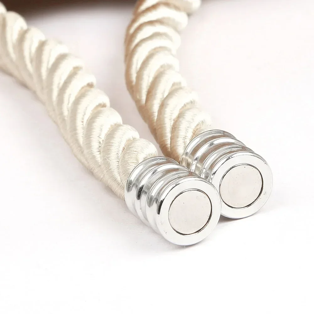 1개 커튼 타이백 자석 커튼 홀더 커튼 고정 장치 장식용 드레이프리 홀더