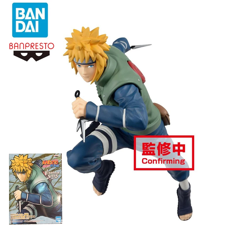 

In Stock Banpresto Original NARUTO Namikaze Minato Anime Model Figure 18Cm Action Figurine Model Collection Toys for Boys Gift