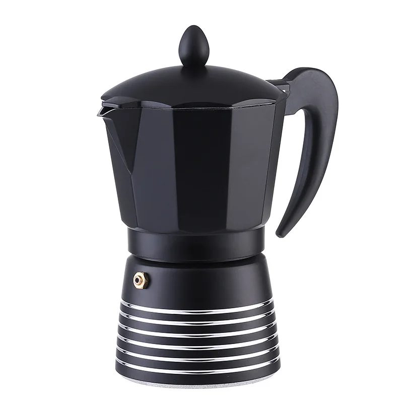 

Stovetop Espresso Maker - Moka Pot Coffee Maker for Gas or Electric - 3 Cups Espresso Shot Maker for Italian