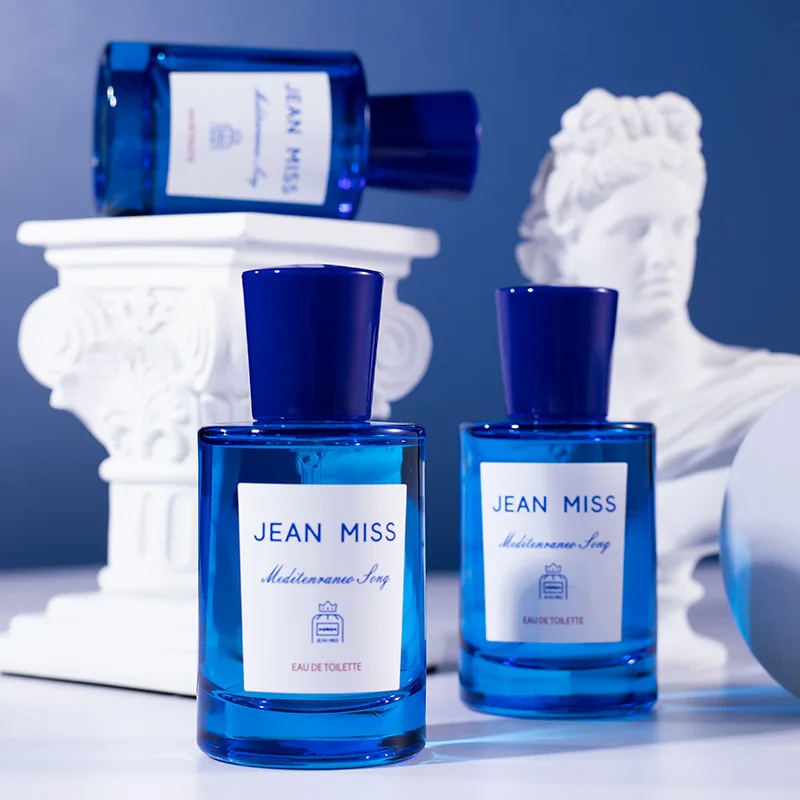 

Fresh Orange Citrus Unisex Perfume Blue Mediterranean Long-lasting Fig Lemon Fruity Fragrance Natural Wood Eau De Toilette 50ml