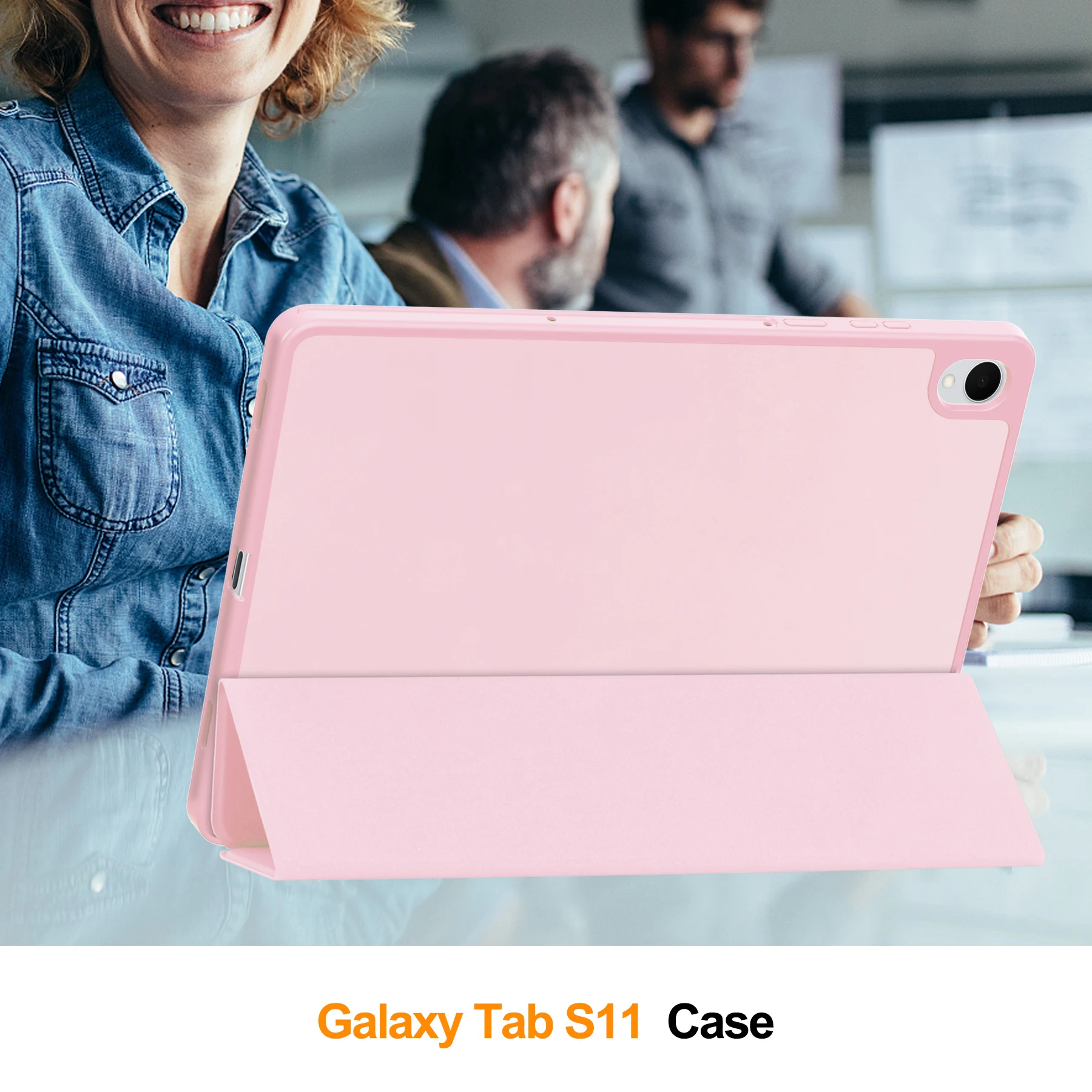 

Защитный чехол для планшета Samsung Galaxy Tab S11 5G 2025 11 дюймов X730 X736B со складной подставкой и слотом для ручки