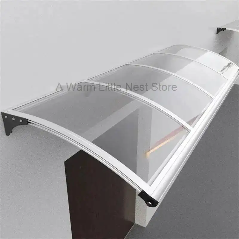 

Навес-козырек для входной двери, балкона, виллы, двора, с защитой от солнца и дождя, из алюминиевого сплава, с раковиной