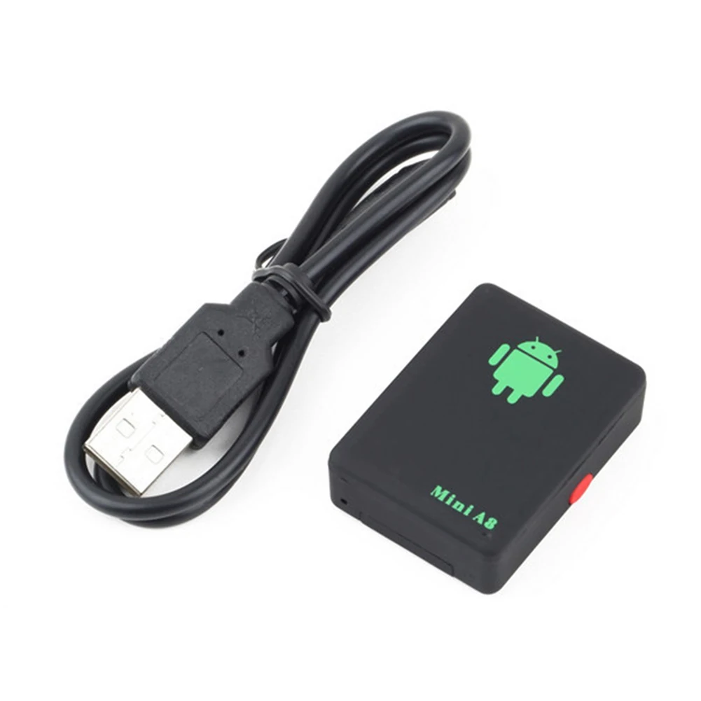 Localizador GPS portátil para carro, USB Powered Tracking Device, Rastreamento em Tempo Real, Dispositivo Anti-Perdido, 400mAh, Localizador Inteligente, Anti-Roubo, Pet, Crianças