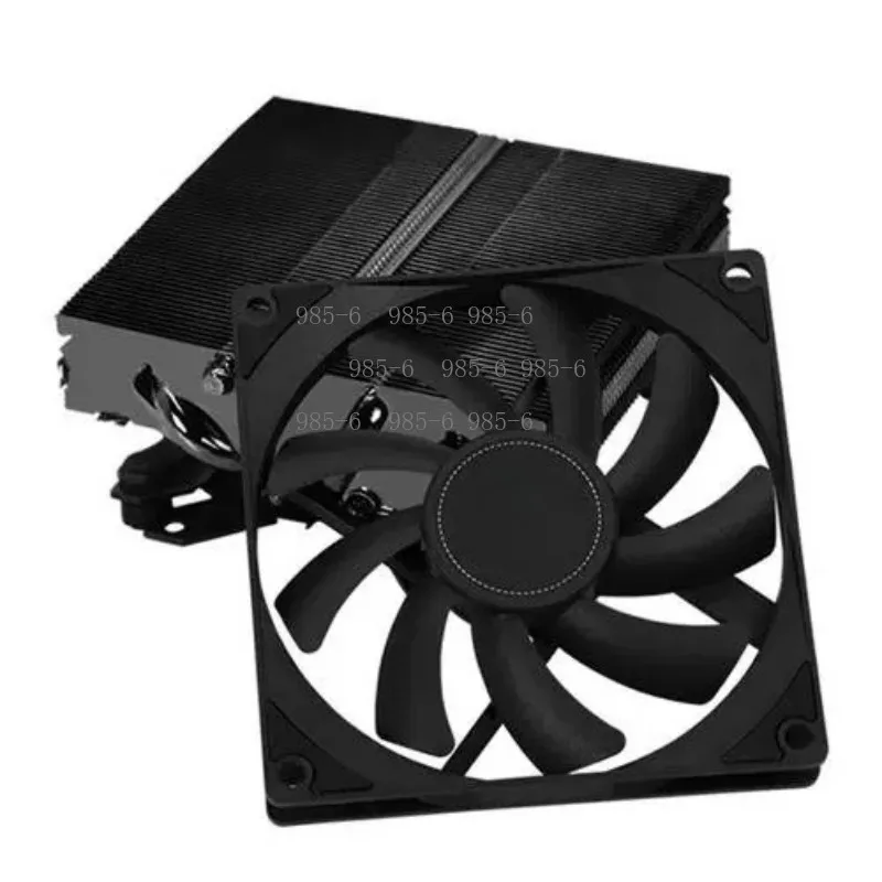Full Black Low Profile CPU Cooler AXP90 X53 X47 X36 Down Blow Radiator Fan For Mini ITX Small A4 Chassis PC Build
