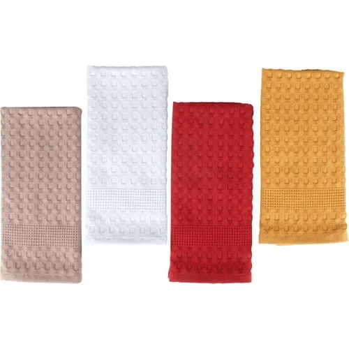 Baveno 4'lü 40x60 cm Cotton Kitchen Dish Towel