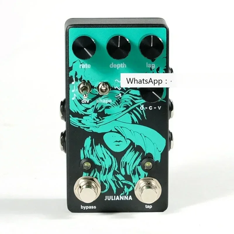 

2023 New version LY-ROCK Stereo Chorus Guitar Effects Pedal Audio Deluxe Chorus Effector 9V 100mA 1pc