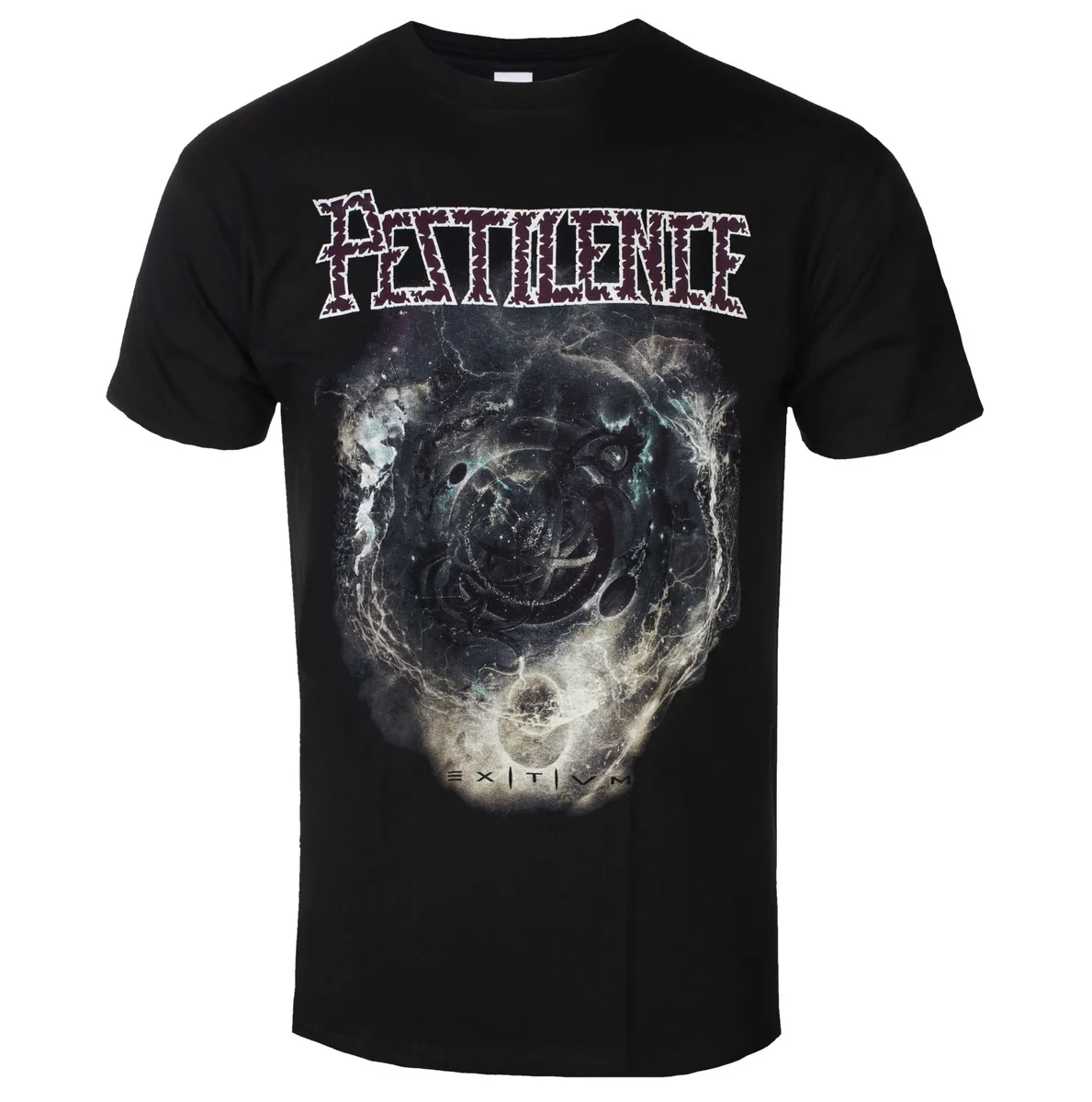Pestilence Graphic Baumwoll-Band-T-Shirt, Unisex, Sommer, kurzärmelig, modisches Marken-T-Shirt, luxuriöses, lässiges Vintage-T-Shirt – Detail 5