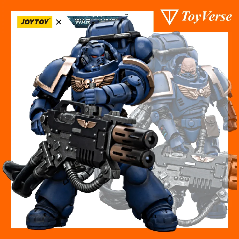 

TOYVERSE JOYTOY Warhammer 40k Ultramarines Primaris Eradicator 2 Action Figures 1/18 Collection Model Toy