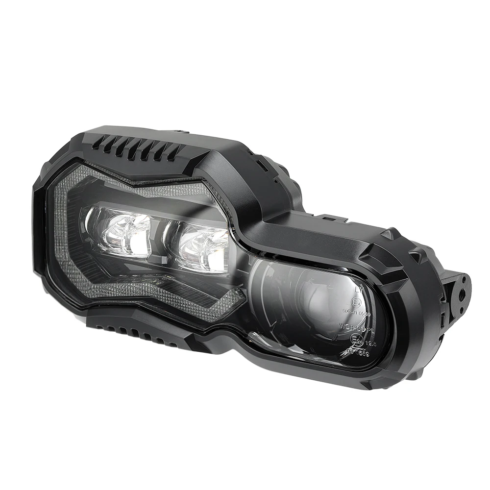 Faros LED para motocicleta E9 para BMW F650GS F700GS F800GS F800R ADV GS F800 R luces conjunto completo de faros LED 2008-2018
