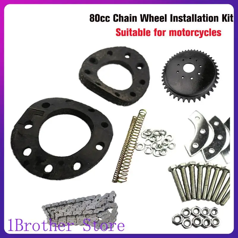 New 44T Sprocket & Mount Kit For 49cc 50cc 66cc 80cc 415 Chain Motorised Bicycle Bike