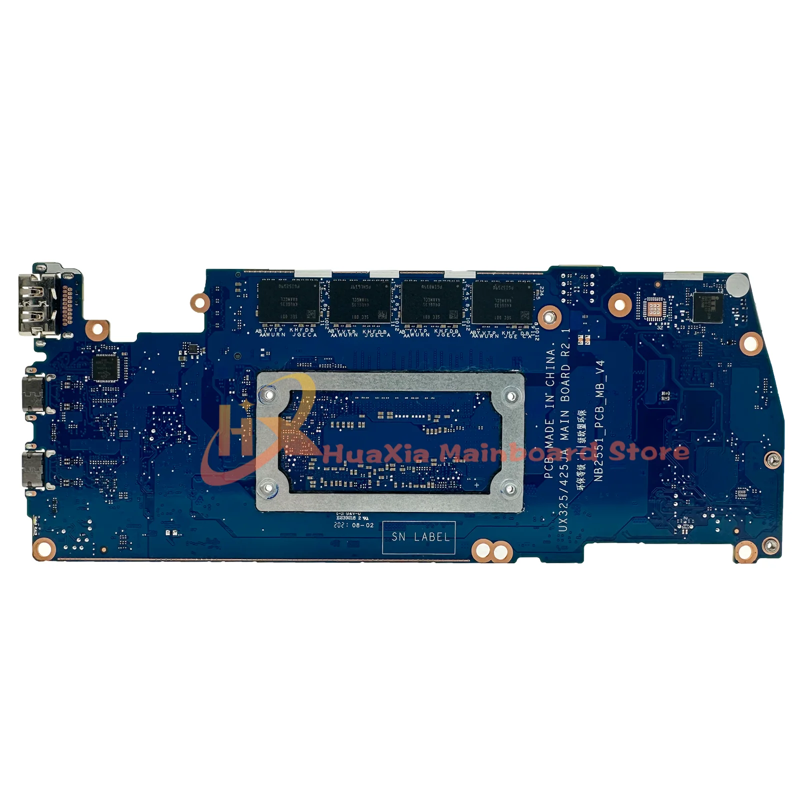 UX325/425JA Mainboard For ASUS UX425JA U4700JA BX425JA RX425JA UX325JA U3700JA BX325JA RX325JA Laptop Motherboard i5 i7 10th Gen