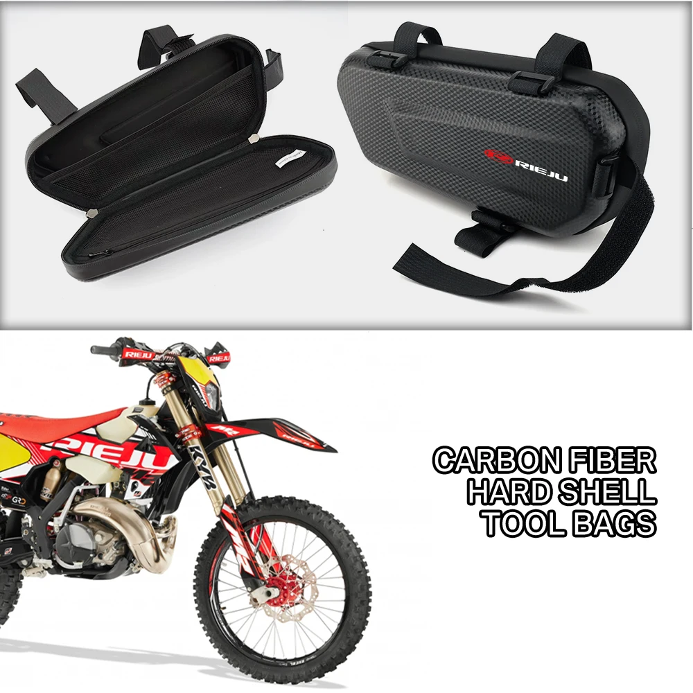 EVA Hard Shell Thickened Fabric Motorcycle Storage Bag Side Bag For RIEJU tango 50cc rs2 matrix 125 307 Aventura mrt 125 mr300
