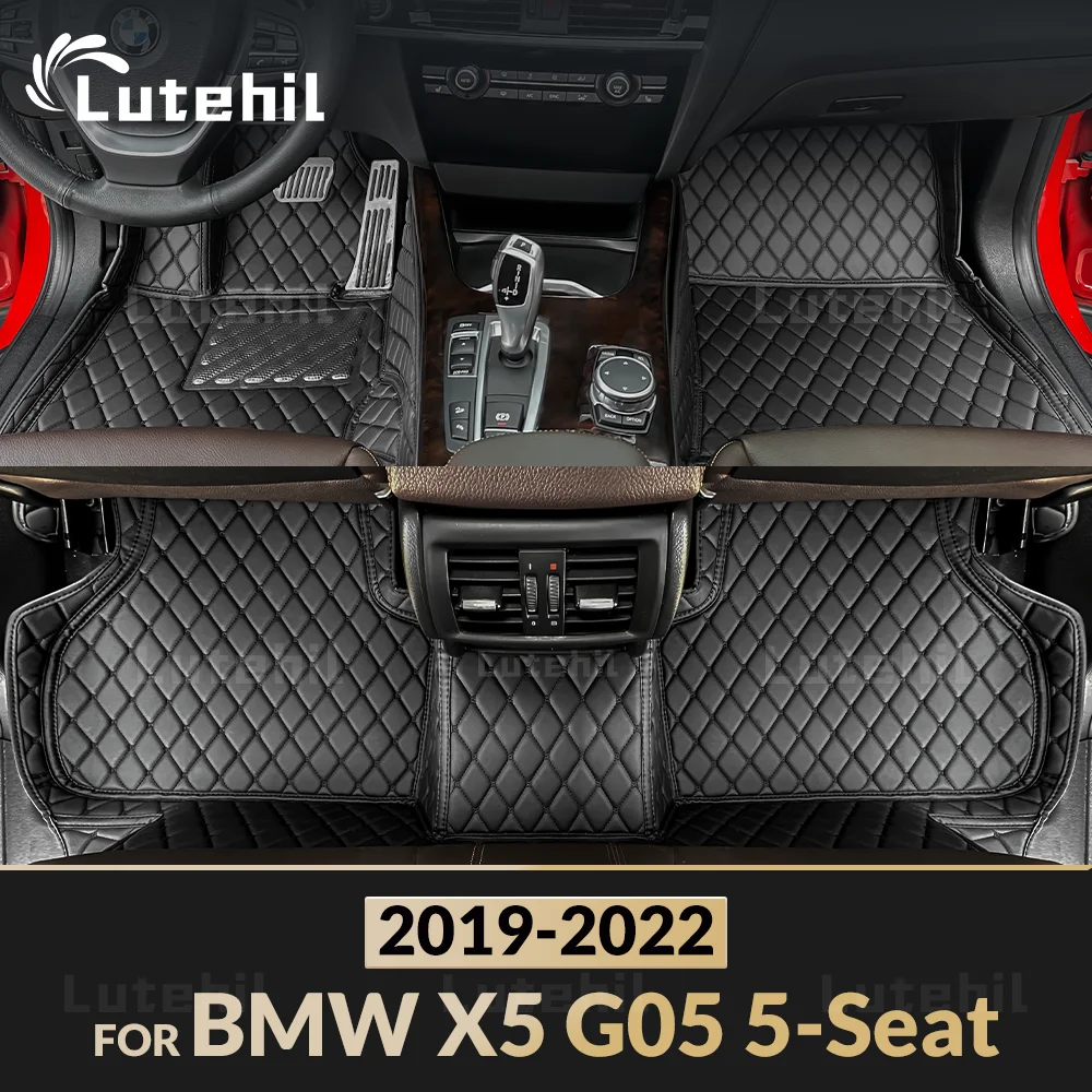 

Автомобильные коврики для BMW X5 G05 5 мест 2019 2020 2021 2022 Пользовательские автомобильные подушечки для ног Автомобильный ковер Чехол Аксессуары для интерьера