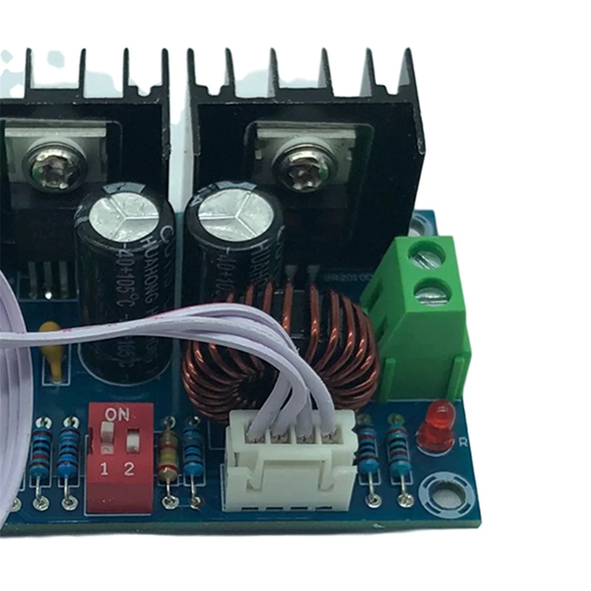 

A002 DC-DC Voltage Regulator Module 200W XL4016 Step-Down Buck Board High Power 8A with External Potentiometer
