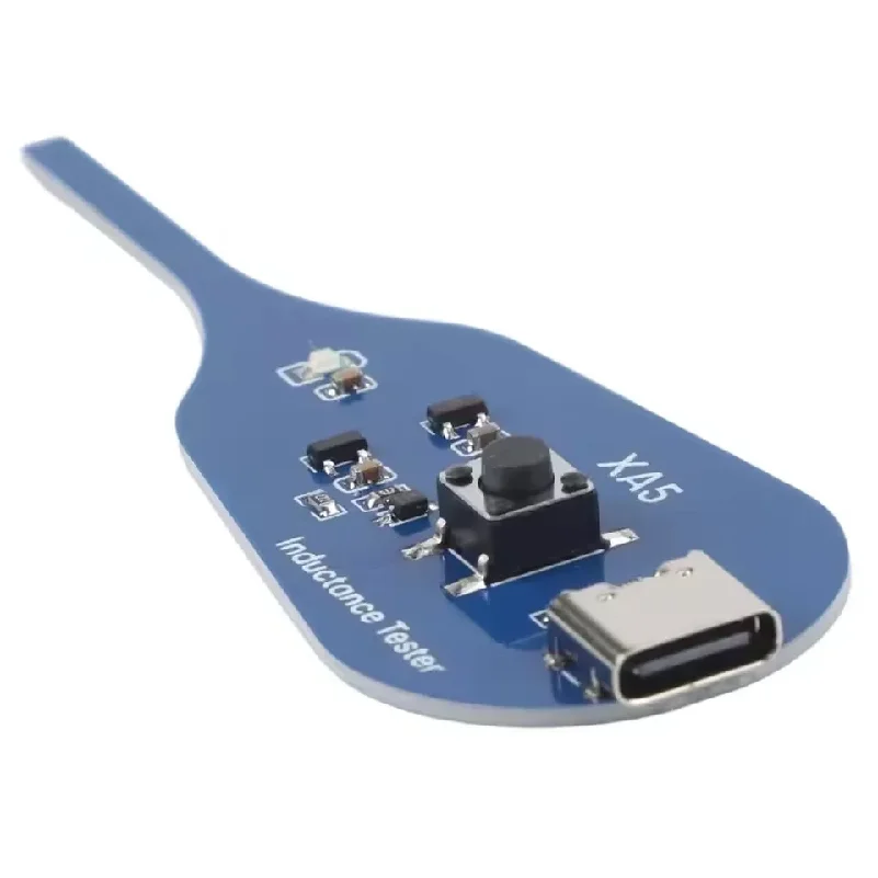 Phone/PC Mini Inductor Tester Type-C Powered High Precision Mainboard Coil Testing Tool with LED Indicator PCB Repair Tools