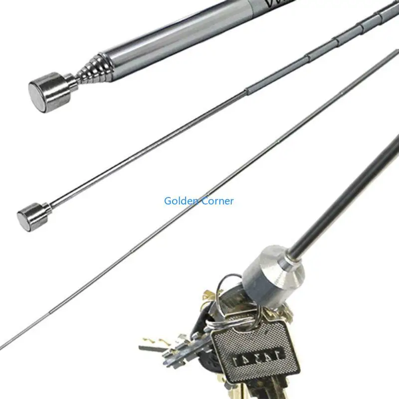 E15D Mini Portable Magnet Pen Pick Up Rod Handhe