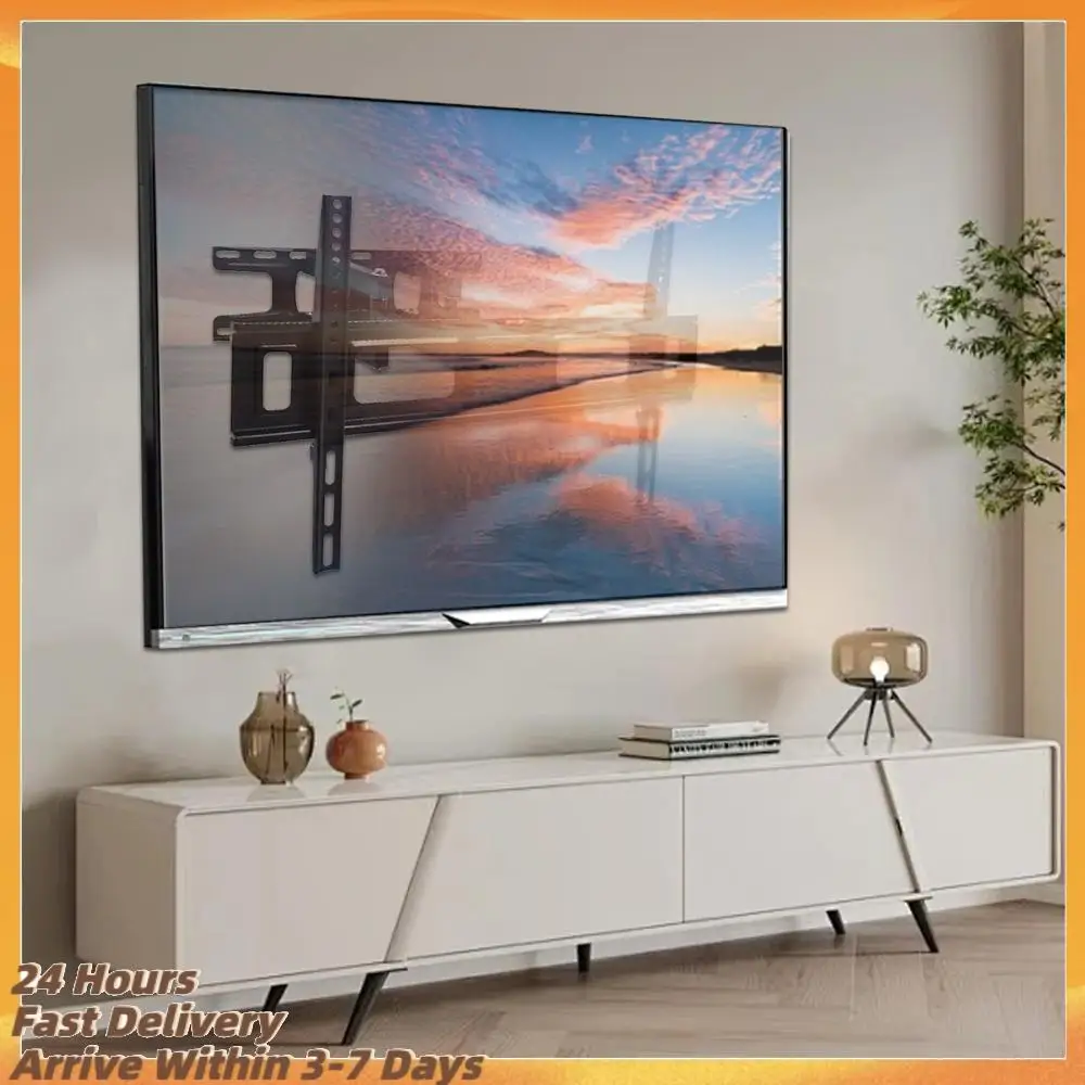 

TV Stand with Swivel and Tilt Full Motion Wall Mount Long Arm Full Motion Bracket for 26-80 Inch Television