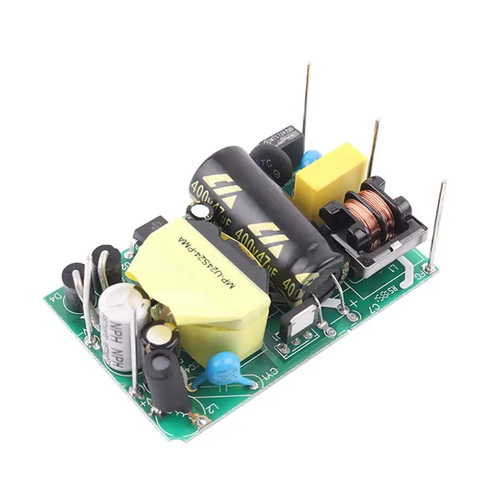 Switching Power Supply Module AC90-364V Input Regulated Output Voltage Converter Board for Power Adapter 12V to 220V