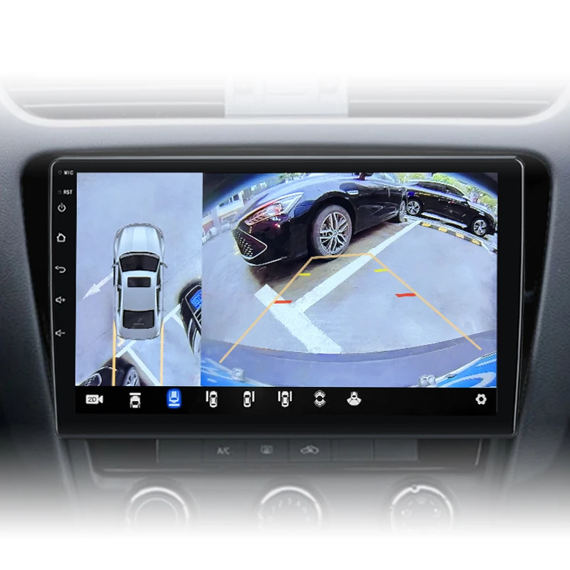 Junsun Qualcomm 8-Core 360 Camera CarPlay Android Auto Radio voor Peugeot 107 Toyota Aygo Citroen C1 2005-2014 GPS - afbeelding 2