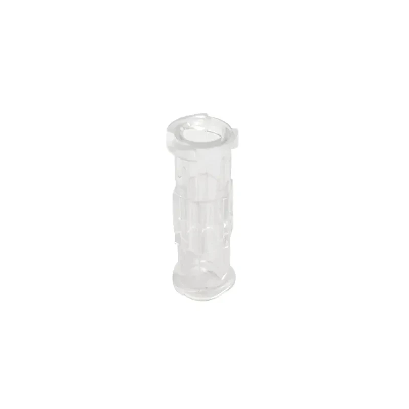 Luer lock conector para seringa fêmea para fêmea adaptador transparente juntas duplas acoplador médico estéril