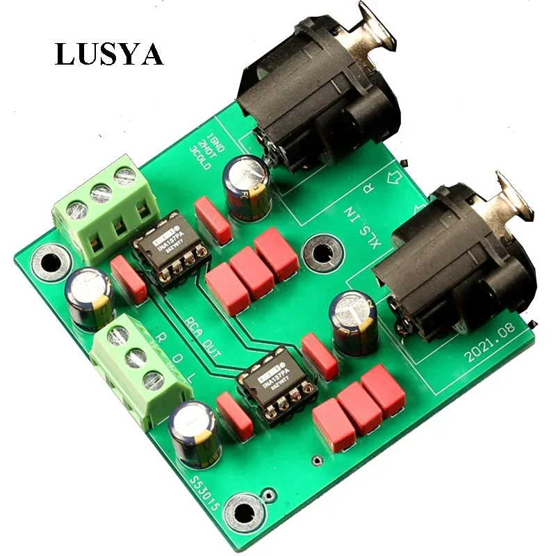 New INA137PA Two-channel Balanced To Single-ended Board For HiFi Amplifier